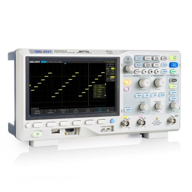 Osciloscoape  2 canale DSO, 200/350 MHz, 2GSa/s, SPO - Siglent SDS2000X-E Series