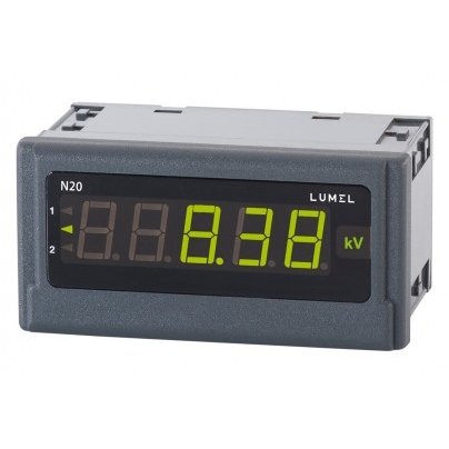 Instrument digital, programabil, pentru măsurare temperatură, curent și tensiune DC - Lumel N20