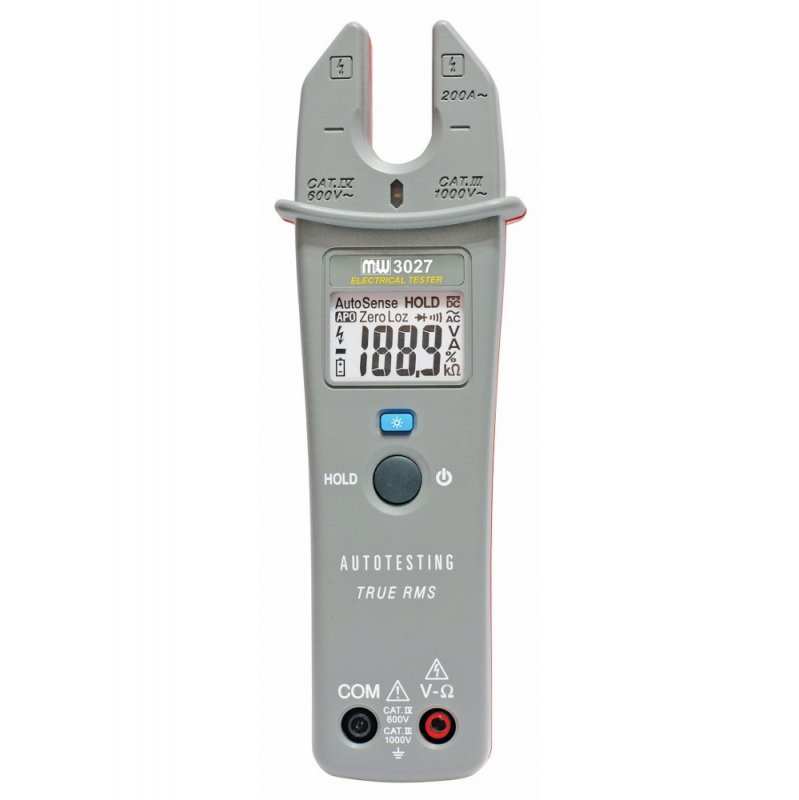 Sefram MW3027 - 200 A TRMS AC Automatic clamp-on meter Open jaw