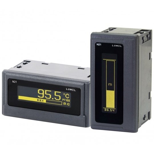 Instrument digital pentru măsurare temperatură și semnale standard DC - Lumel N21