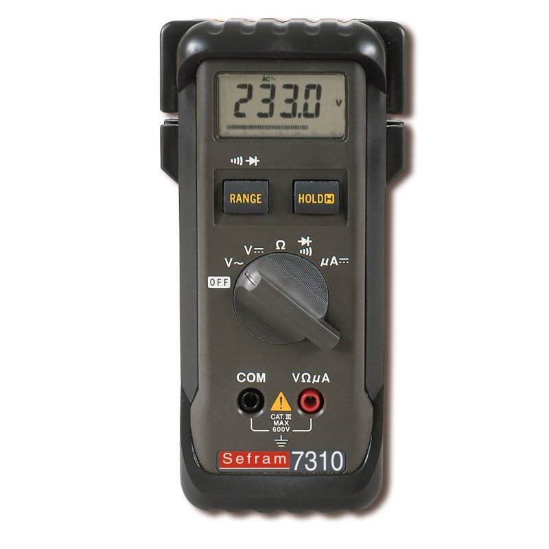 Multimetru digital (3200 counts) - Sefram 7310