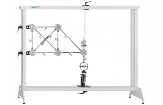 Stiudiul forțelor într-o grindă cu zăbrele