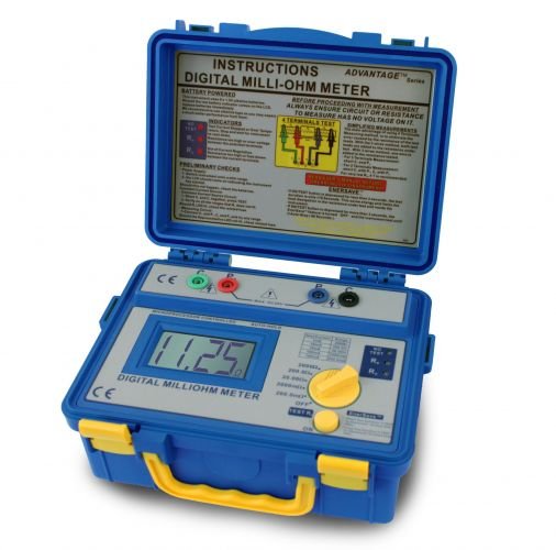 Peaktech P1125 - Digital Mili -Ohmeter (up to 2000 Ω)
