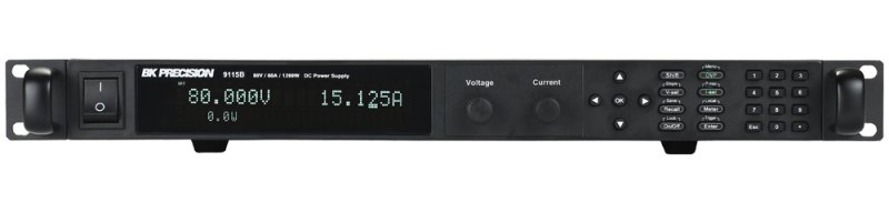 Sursă de alimentare DC multi-plajă, 1200W, 80V/60A, fără GPIB