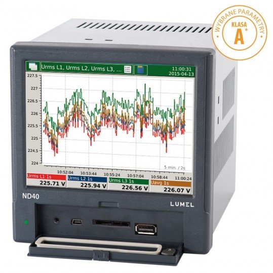 Lumel ND40 - Power network analyzer / recorder