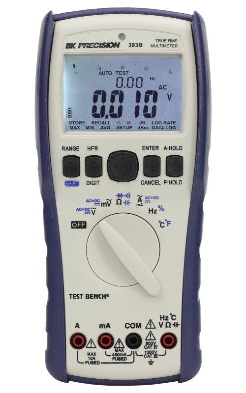 True RMS Handheld Digital Multimeter ,  AC and AC+DC measurements