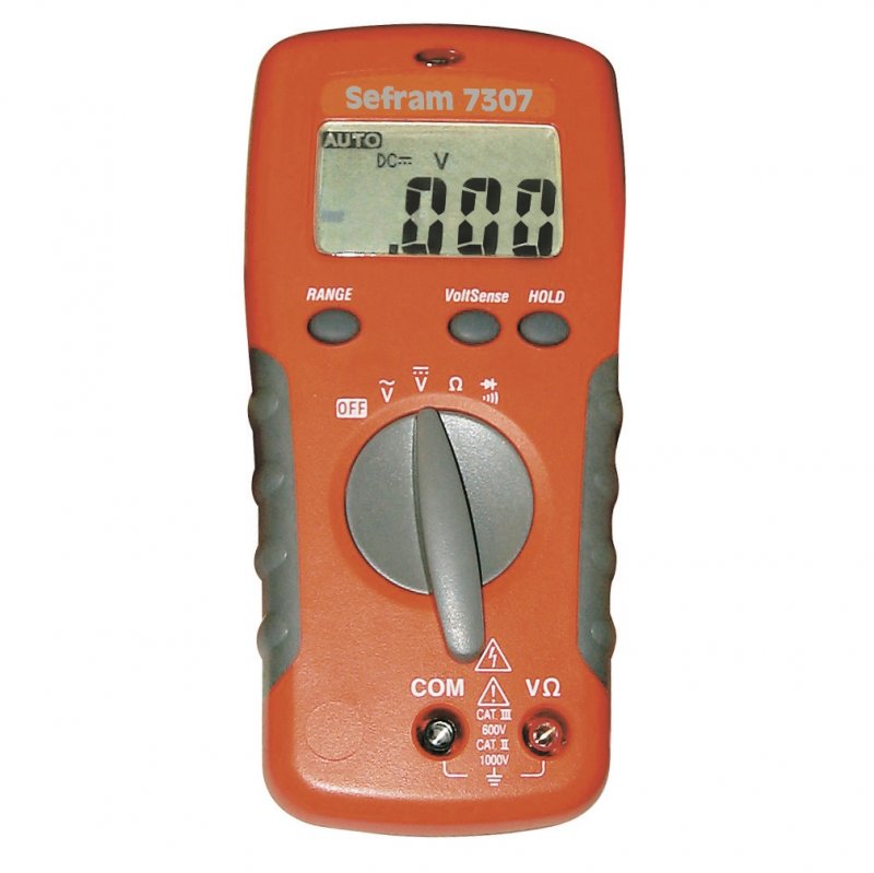 Multimetru digital (2000 counts) - Sefram 7307