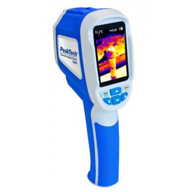 Cameră de termoviziune IR, interfață USB, 220 x 160 pxl - Peaktech P5610