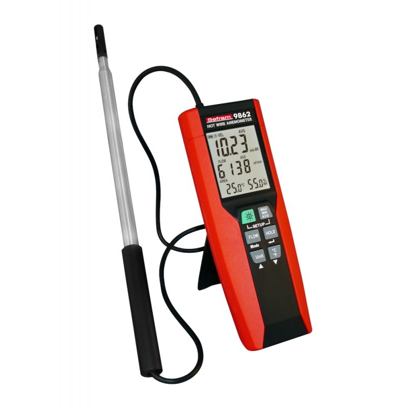 SEFRAM9862 - Hot wire anemometer