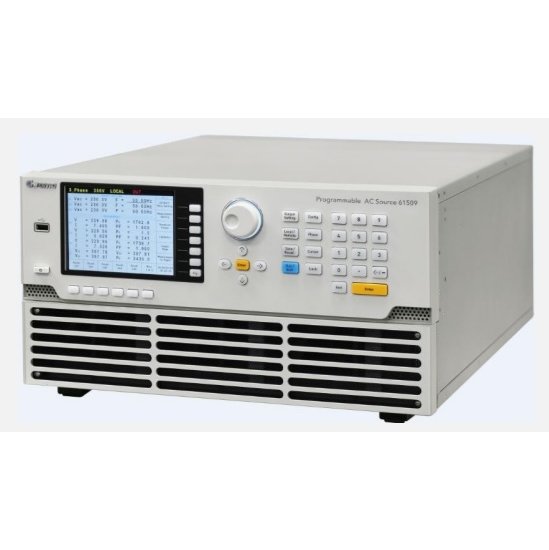 AC Power Sources 0-350V, 15Hz-2kHz, 3/4.5/6kVA with 1 or 3 output phase (selectable)