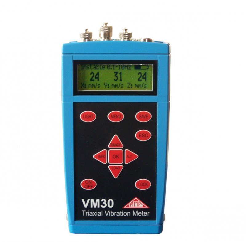 Vibration Meter for Wind Turbines to VDI 3834-1	VM30-W