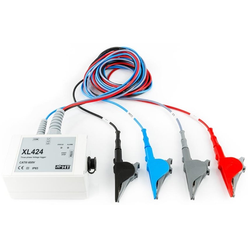Datalogger pentru tensiuni trifazate, TRMS - HT-XL424