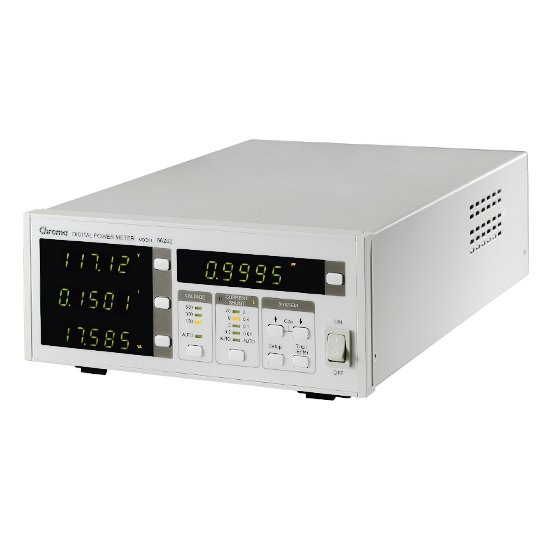 Powermetre de laborator (pentru măsurători în rețele monofazice, până la 500Vrms) - Chroma 66201, 66202