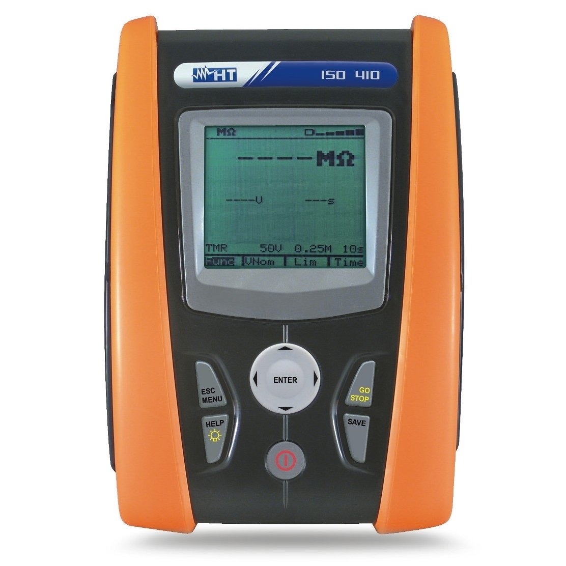 HT ISO410 - Multifunction device for measuring insulation and continuity of protective conductors
