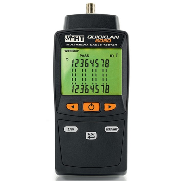HT Quicklan6050 - Wire mapper tester for weak current networks, with length measurement